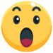 shocked social emoji illustration