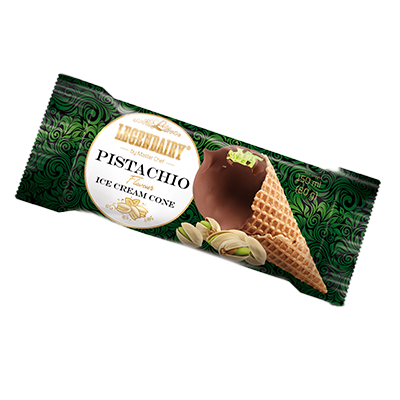 Legendairy by MasterChef Ice Cream Cone Pistachio Flavour